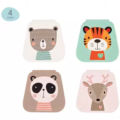 Kitoblar uchun magnit xatcho'plar, 3 dona, MESHU