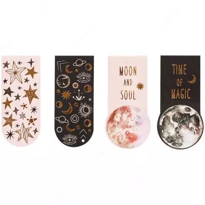 Kitoblar uchun magnit xatcho'plar, 3 dona, MESHU