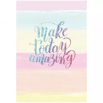 Записная книжка А5 64л. BG "Очень шикарно", матовая ламинация, метализация, блок-еженедельник