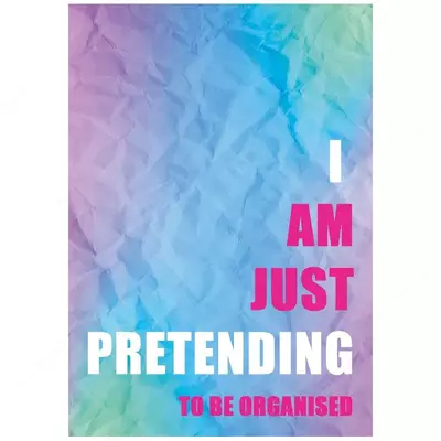 Записная книжка А5 64л. BG  Записная книжка А5 64л. BG "I am just", матовая ламинация, блок-еженедельник