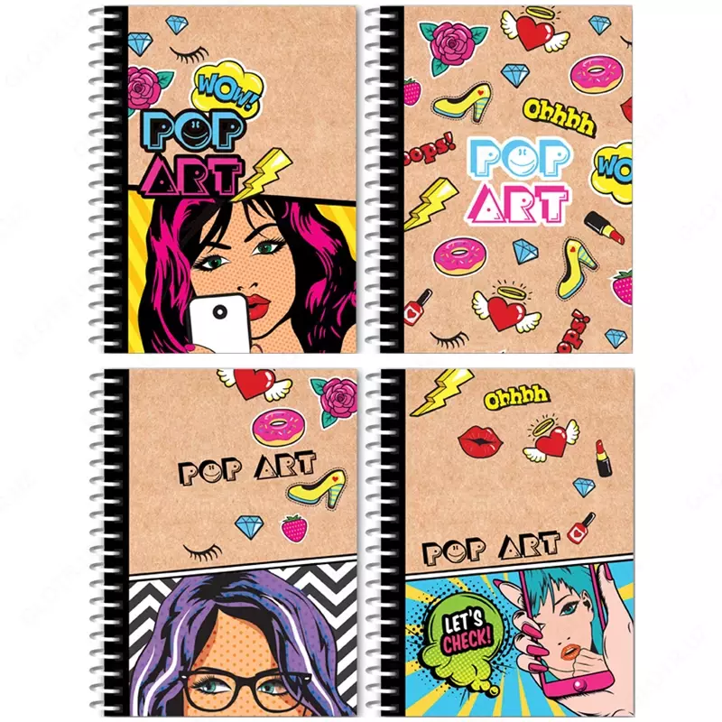 Noutbuk A5 64 l. BG "Hafta kunlari", matli laminatsiya, haftalik blok