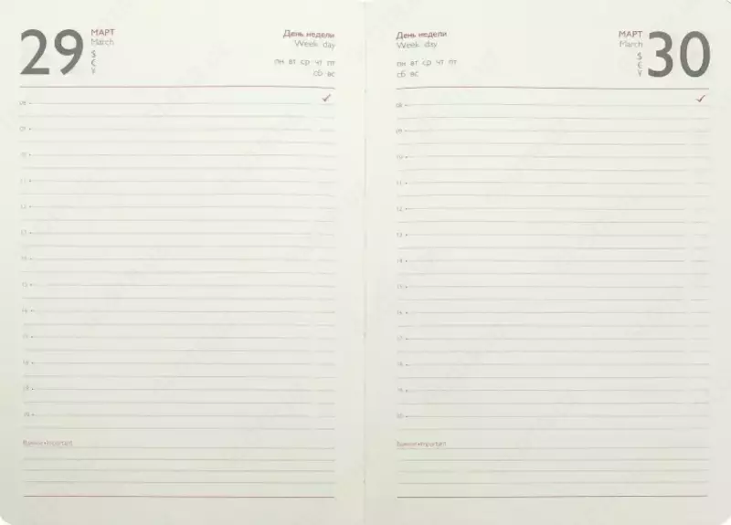 Ежедневник недатированный, формат А5, размер 211*146мм 47565 Феникс+