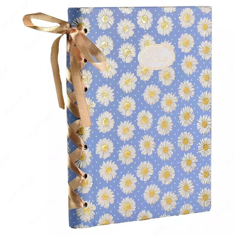 Ежедневник с декорированной лентой (135х170мм, 240стр.) 37492 Феникс+