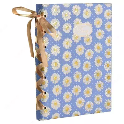 Ежедневник с декорированной лентой (135х170мм, 240стр.) 37492 Феникс+