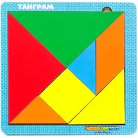 Игра-головоломка Woodlandtoys "Танграм 2.0" - 48 000 сум