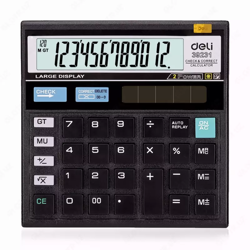 Калькулятор 12 разрядный 39231 Deli