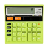 Калькулятор 12разрядный CHECK зеленый 39231F Deli - 84 000 сум