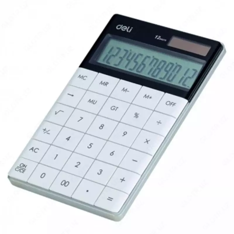 Калькулятор 12разрядный Touch (бл) 1589 Deli