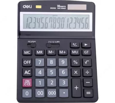 Калькулятор 16разрядный 39259 Deli