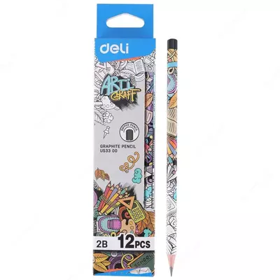 Qalam 2B 20200 Deli silgi bilan