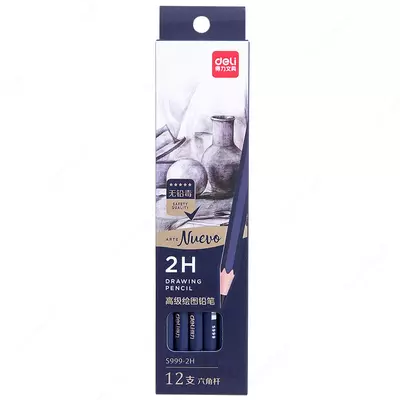 Карандаш Nuevo 2H S999 Deli - 