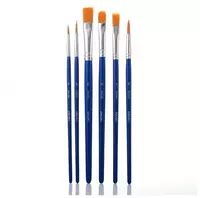 Кисти нейлон в наб 6шт 73885 Deli - 35 500 сум