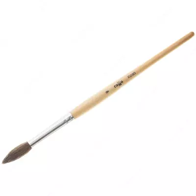 Кисть коза, Гамма, круглая №09