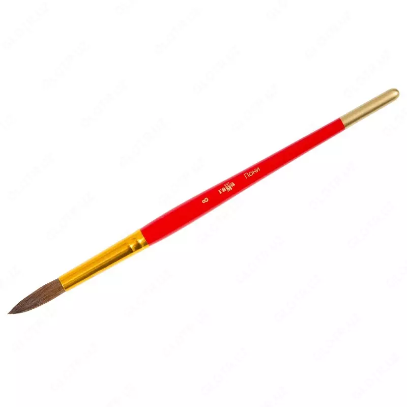 Кисть пони, Гамма, круглая №08