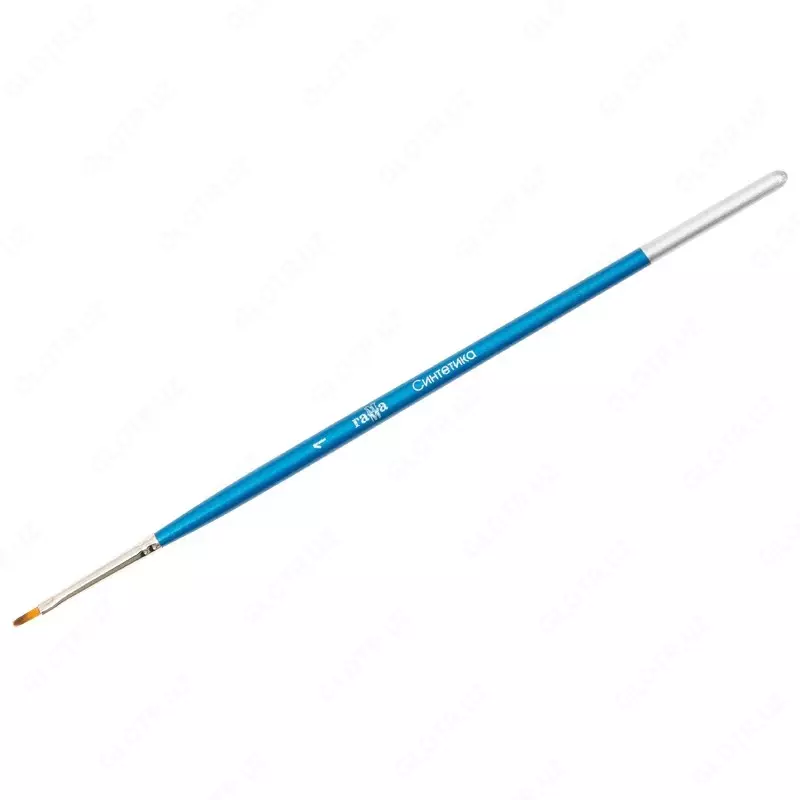 Кисть синтетика, Гамма, плоская № 01 (Арт. - 280618.08.01)