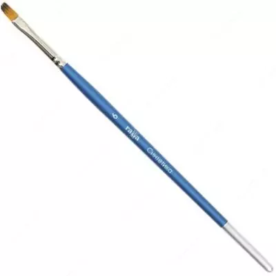 Кисть синтетика, Гамма, плоская № 06 (Арт. - 280618.08.06)