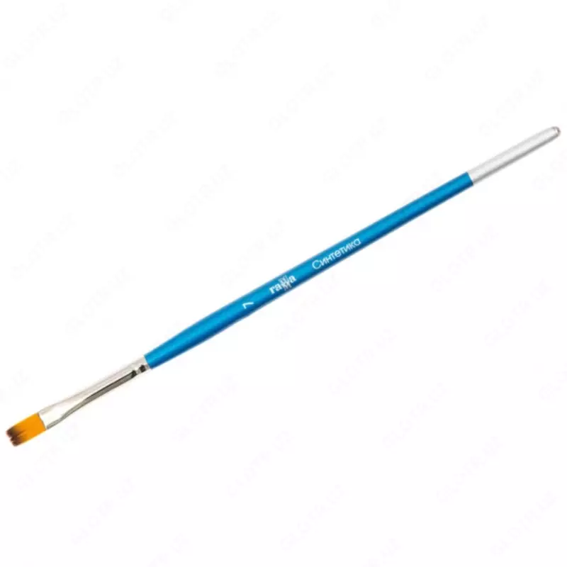 Кисть синтетика, Гамма, плоская № 07 (Арт. - 280618.08.07)