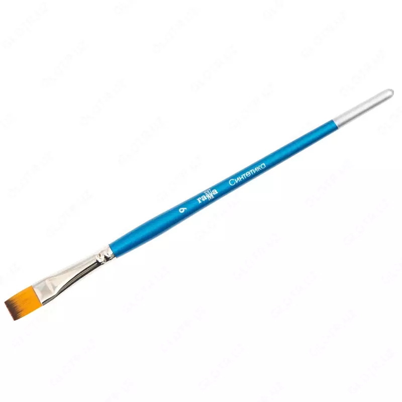 Кисть синтетика, Гамма, плоская № 09 (Арт. - 280618.08.09)