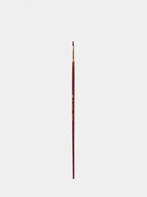 Badiiy cho'tka, sintetik bordo, "Vernisage" diapazoni, yumaloq, uzun tutqich