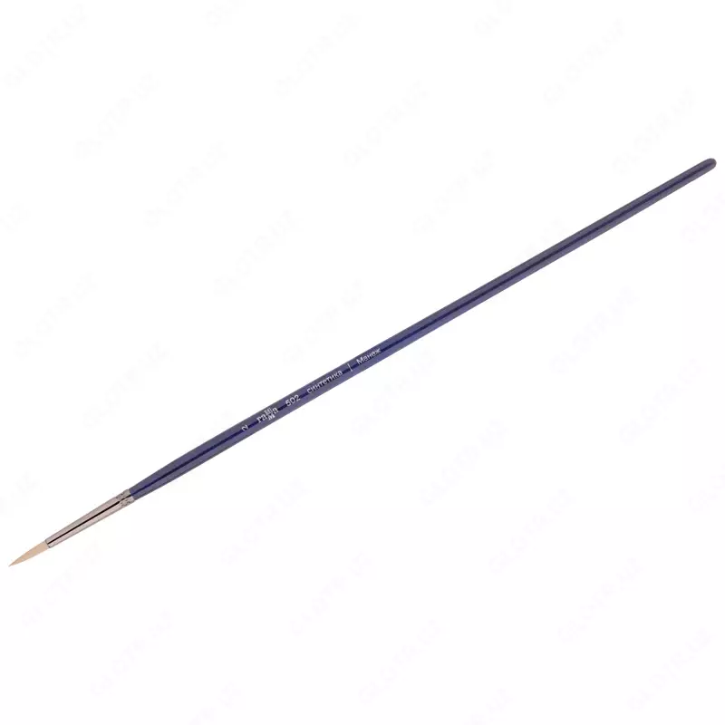 Badiiy cho'tka, elastik sintetik, "Manej" diapazoni, dumaloq, uzun tutqich