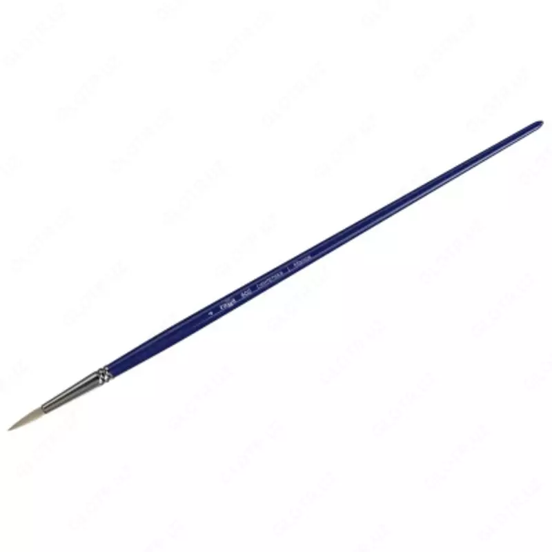 Кисть художественная, синтетика упругая, Гамма "Манеж", круглая, длинная ручка №4 (Арт. - 502004)