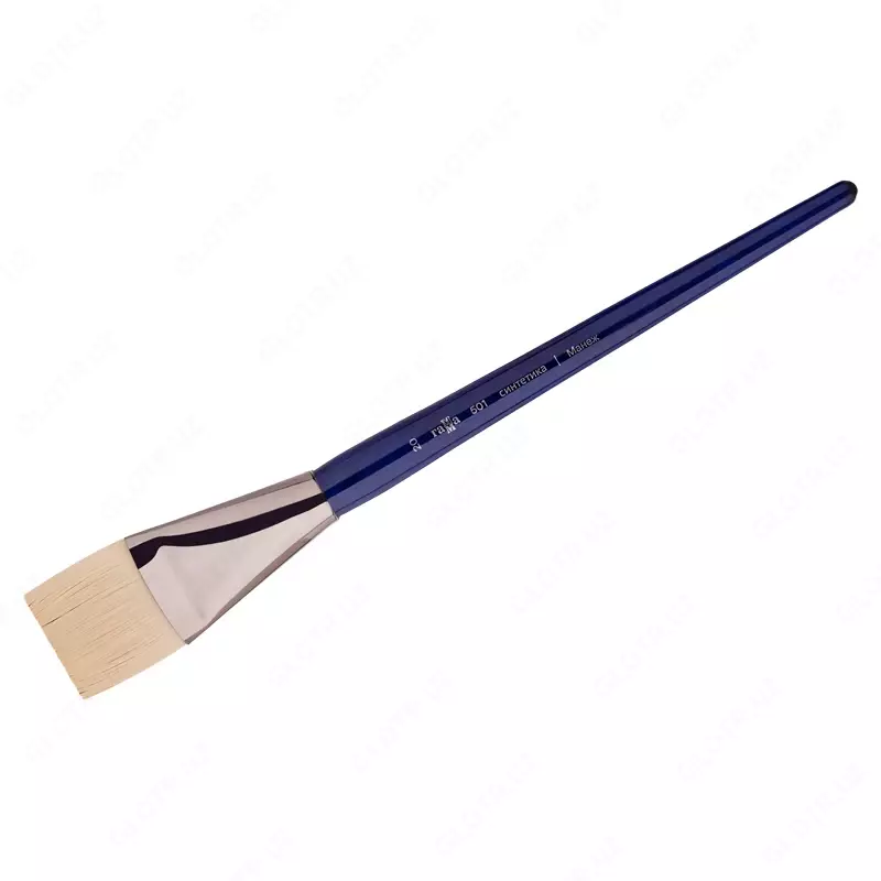 Badiiy cho'tka, elastik sintetika, Gamma "Manej", tekis, uzun tutqich № 20 (Art. - 501020)