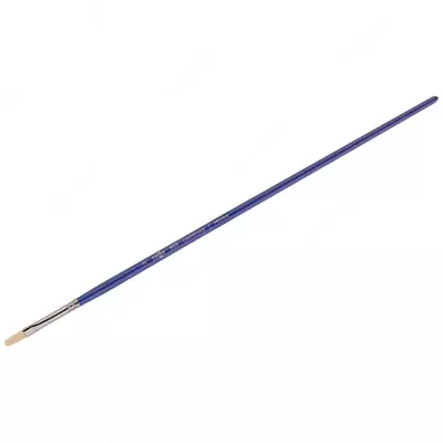 Badiiy cho'tka, elastik sintetika, Gamma "Manej", tekis-oval, uzun tutqich № 2 (Art. - 503002)