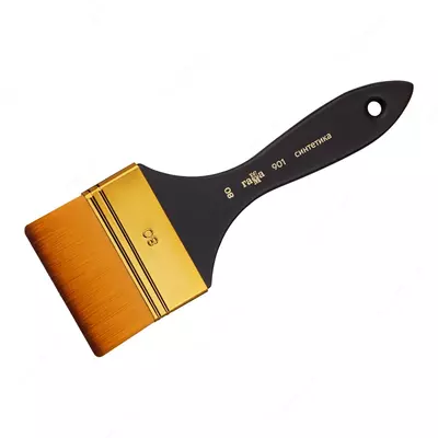 Кисть-флейц художественная, синтетика, Гамма, №80