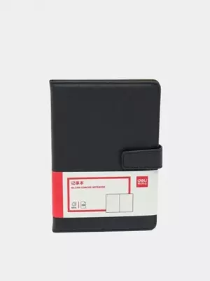 Книжка записная 120л 211*140mm (чр) 3301 Deli