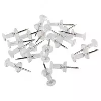 Кнопки силовые 100 шт. (прозр.) Deli