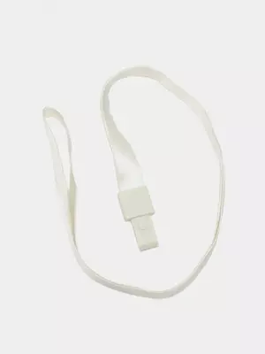 Лента для бейджа 450х10мм  (бл) Deli