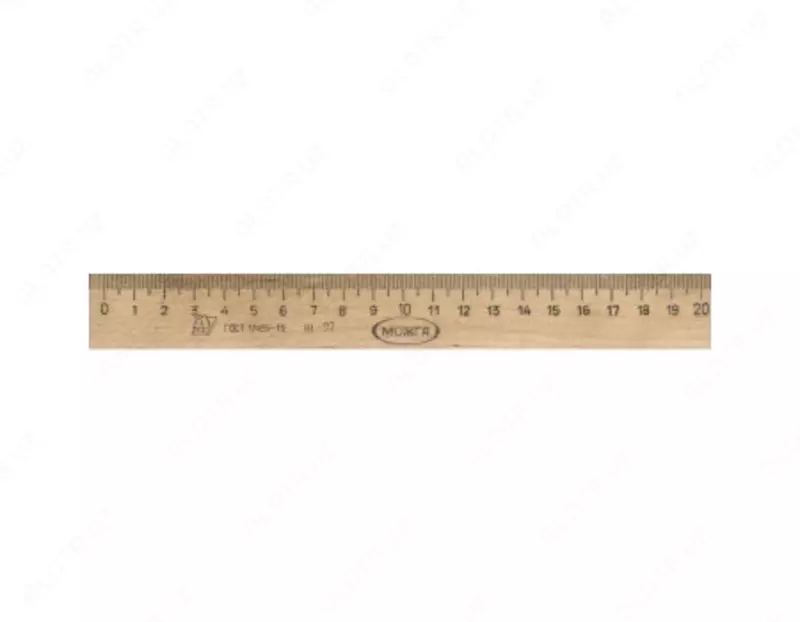 Линейка 20см Можга, дерево