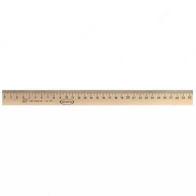 Линейка 30см Можга, дерево