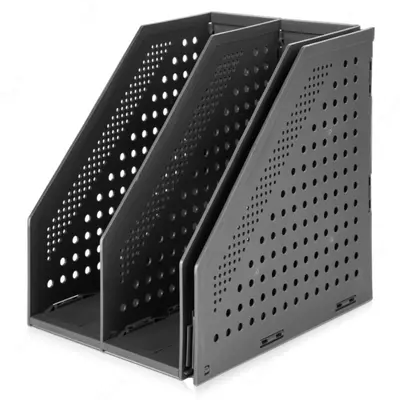 Лоток вертикальный раскладной 3шт 78995 (чр) Deli