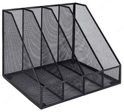 Лоток вертикальный металл. "Deli" 4 отд. (Арт.78986)