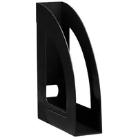 Лоток для бумаг вертикальный Стамм Респект  черный