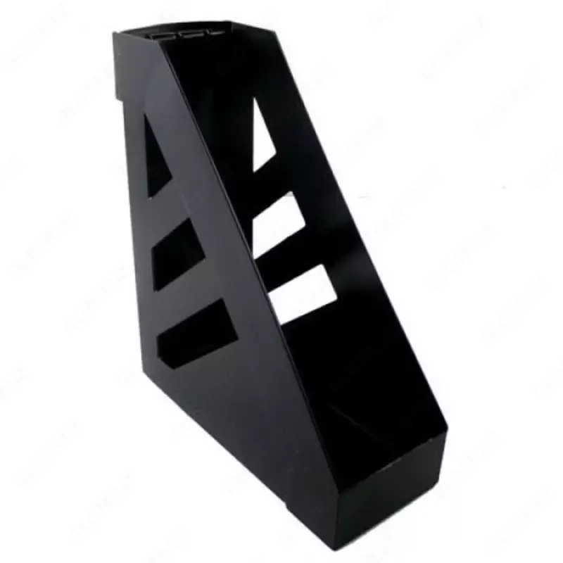 Лоток для бумаг вертикальный Стамм Ультра  черный