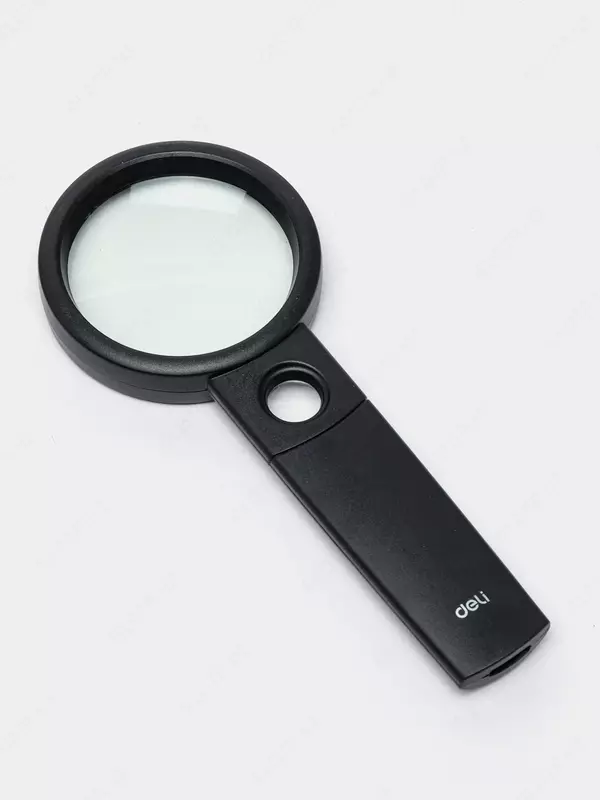 Lupa x2,5 D75 mm Deli