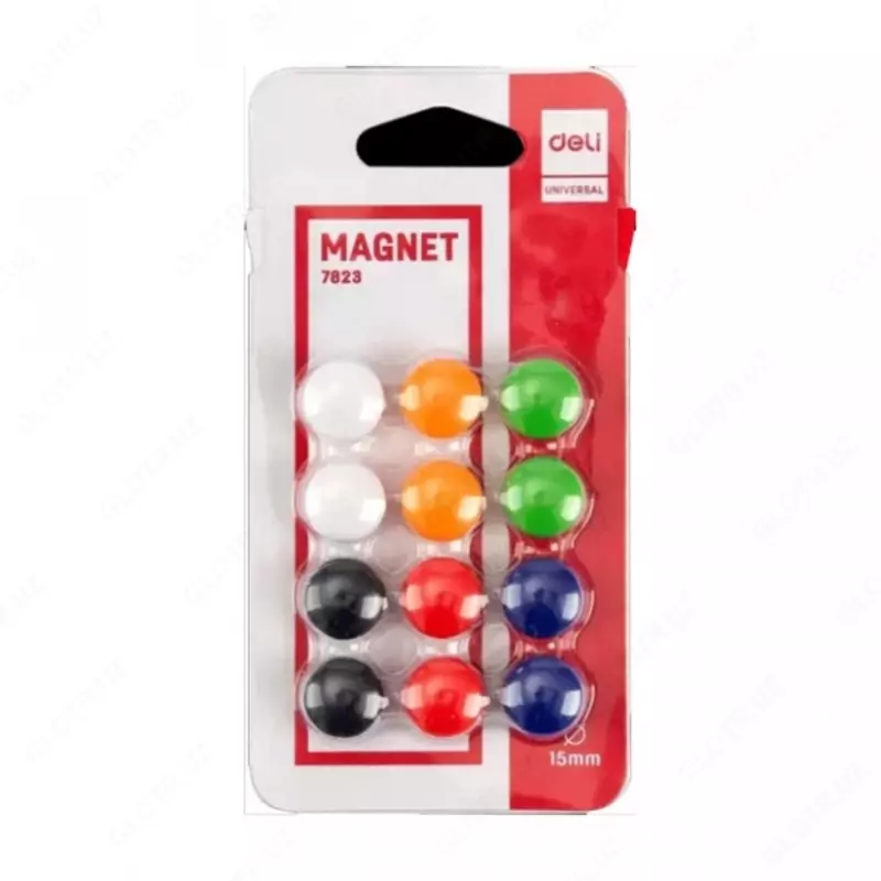 Магниты 15мм. 12шт. Deli - 