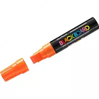 Маркер меловой MunHwa Black Board Jumbo оранжевый  15мм  водная основа