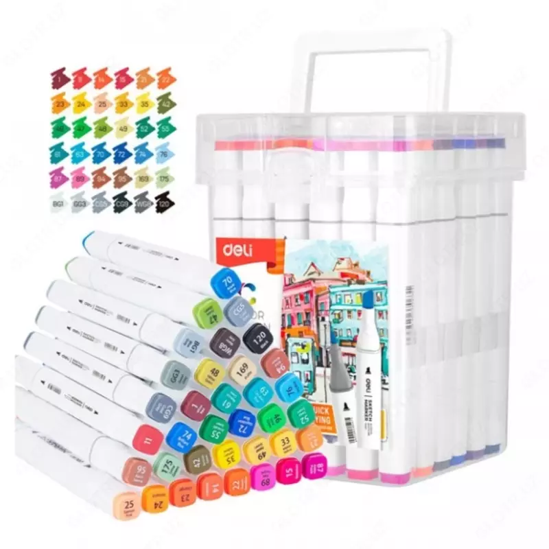 Маркеры для скетчинга 36цв 70804-36 Deli