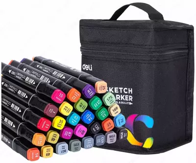 Маркеры для скетчинга 36цв 70806-36 Deli