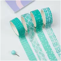 Набор клейких декоративных лент MESHU Azure  4шт