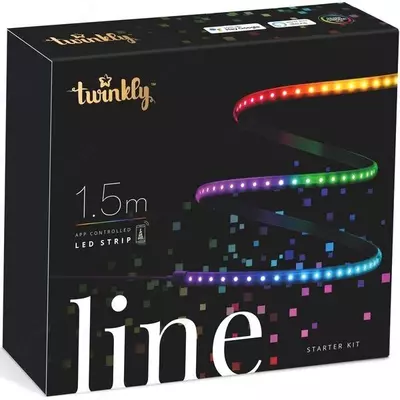 Гирлянда  Smart LED подсветка Twinkly Line 100 RGB, Gen II, IP20, длина 1,5м