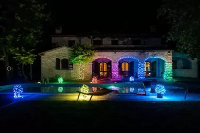 Smart LED Griland Twinkly Icicle AWW 190, BT+WiFi, Gen II, IP44