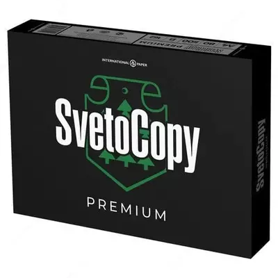 Бумага ксероксная Svetocopy Premium  A4  80г/м2  класс В (Арт.-Svetocopy-PrA4) 500 листов