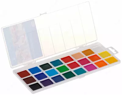 Akvarel "Gamma Classic" asal, cho'tkasiz (24 rang) Art. - 1009198