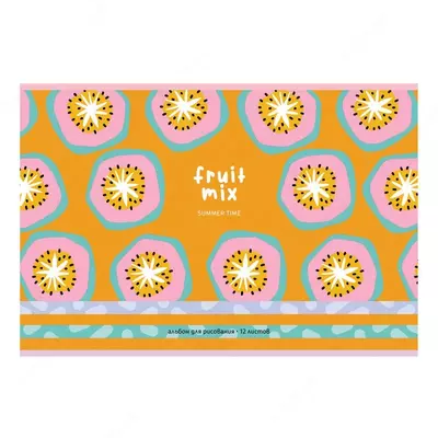 Альбом для рисования"BG Mix Девочки" эконом, 12 листов, А-4 (Арт. - АР4ск12_10958)