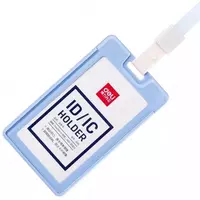 Акриловый вертикальный бейдж "Deli" 54 х 89 мм (Арт. - 8315-bl) Голубой - 10 500 сум