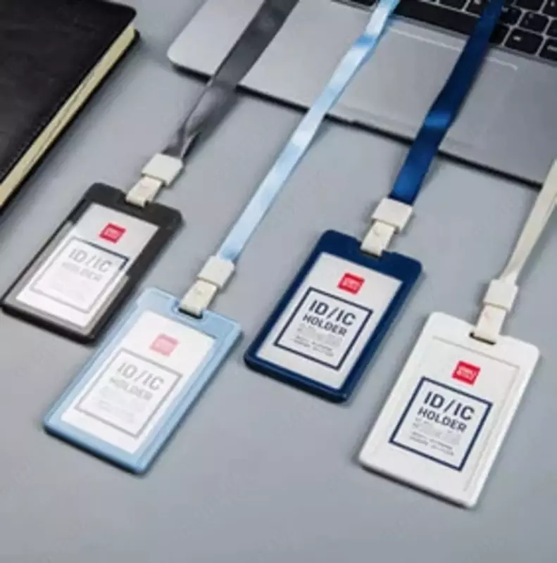 Акриловый вертикальный бейдж "Deli" 54 х 89 мм (Арт. - 8315-wt) Белый